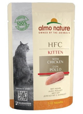 Almo Nature HFC Complete Cats - Kitten Pollo 55g Almo Nature HFC Complete Cats - Kitten Pollo 55g